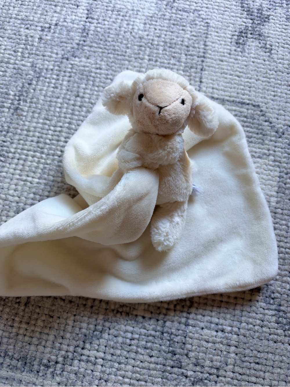 Authentic Jellycat Mini Lamb Plushie with Blanket